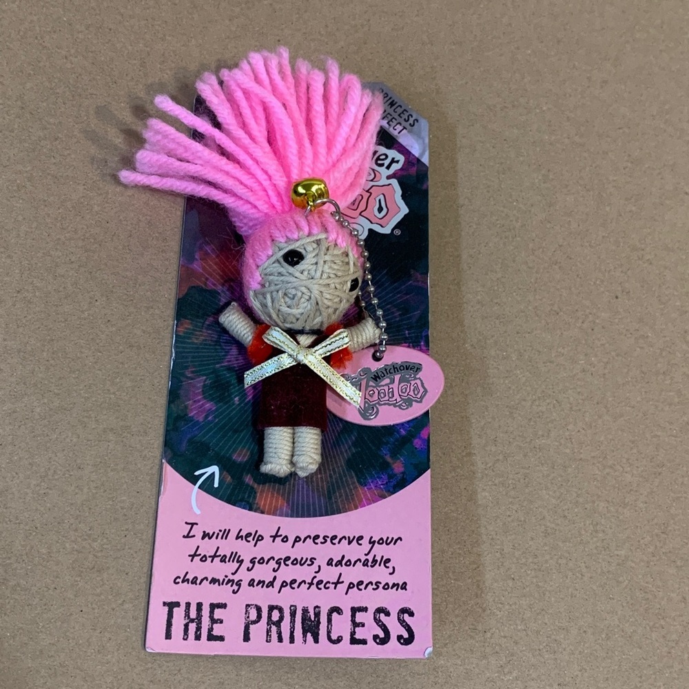 Watchover VOODOO DOLL Keychain THE PRINCESS in original packaging